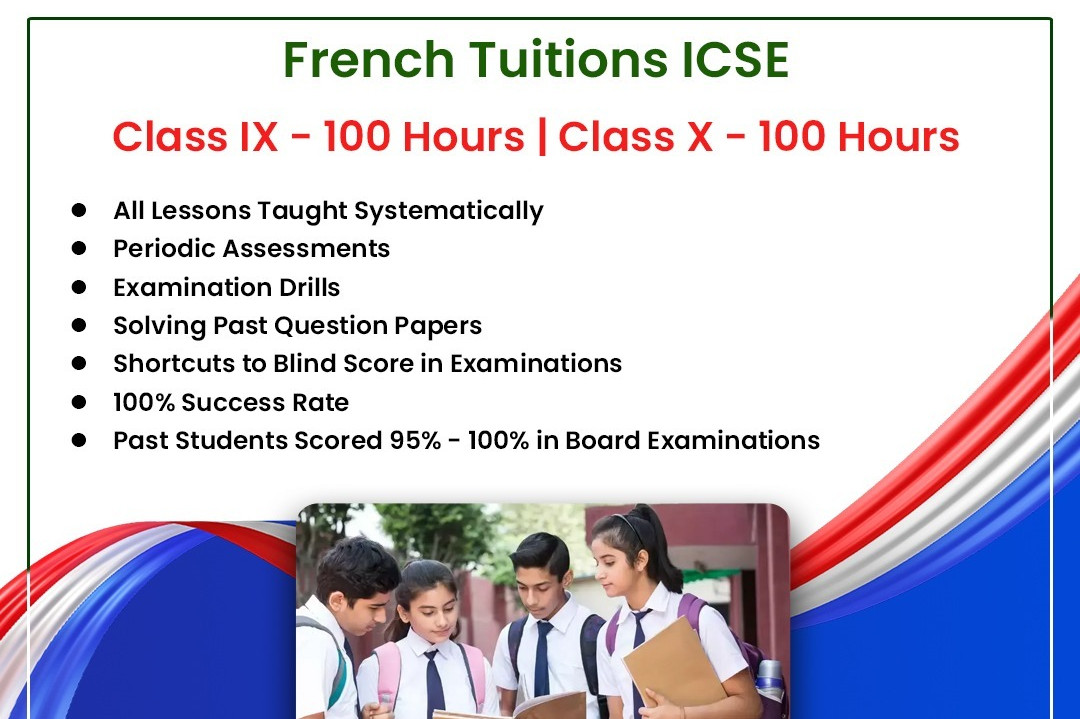 French Tuitions For Class  X (CBSE)