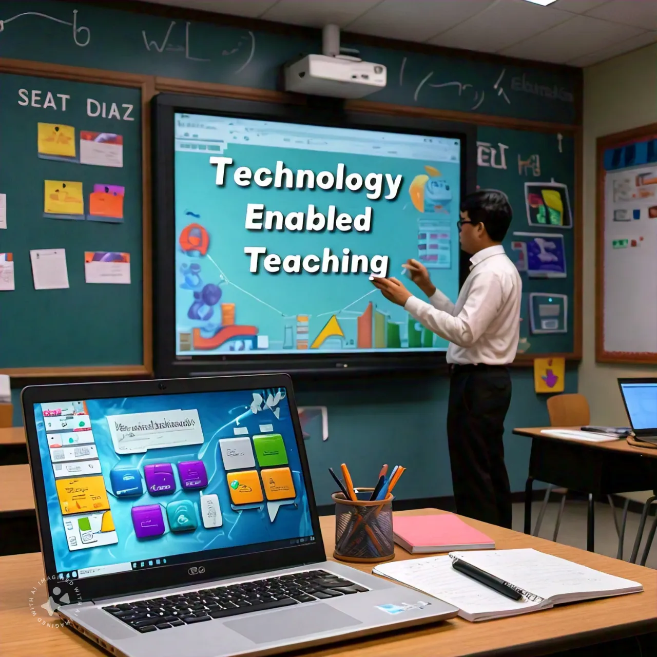 Technology Enabled Teaching (smart Boards, Google Certification, Augmented Reality)